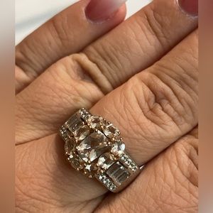 Champagne colored ring